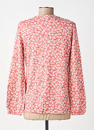 Chemisier imprimé fantaisie manches longues rose DAMART femme