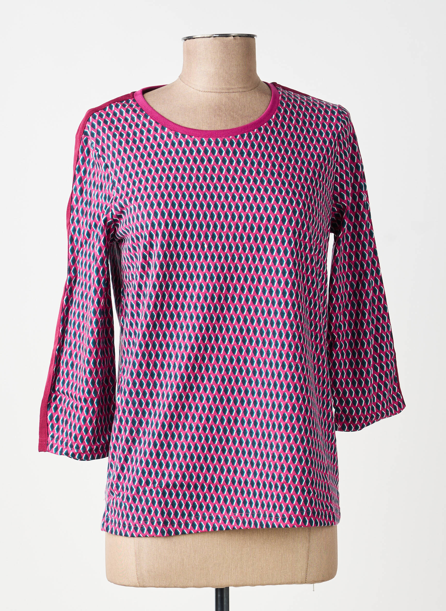 T-shirt manches longues manches longues rose DAMART femme