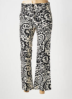 Pantalon 7/8 taille à pinces taille normale noir WEEKEND MAXMARA femme