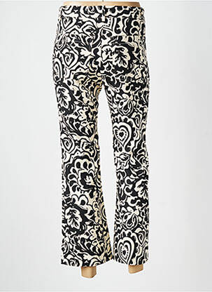 Pantalon 7/8 taille à pinces taille normale noir WEEKEND MAXMARA femme