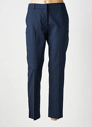 Pantalon 7/8 taille à pinces taille normale bleu WEEKEND MAXMARA femme