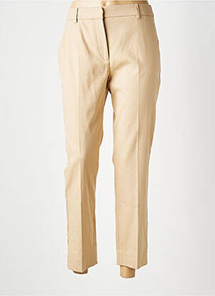 Pantalon 7/8 taille à pinces taille normale beige WEEKEND MAXMARA femme