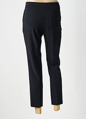 Pantalon chino fermeture zippée sous rabat avec crochet taille normale bleu GERARD DAREL femme