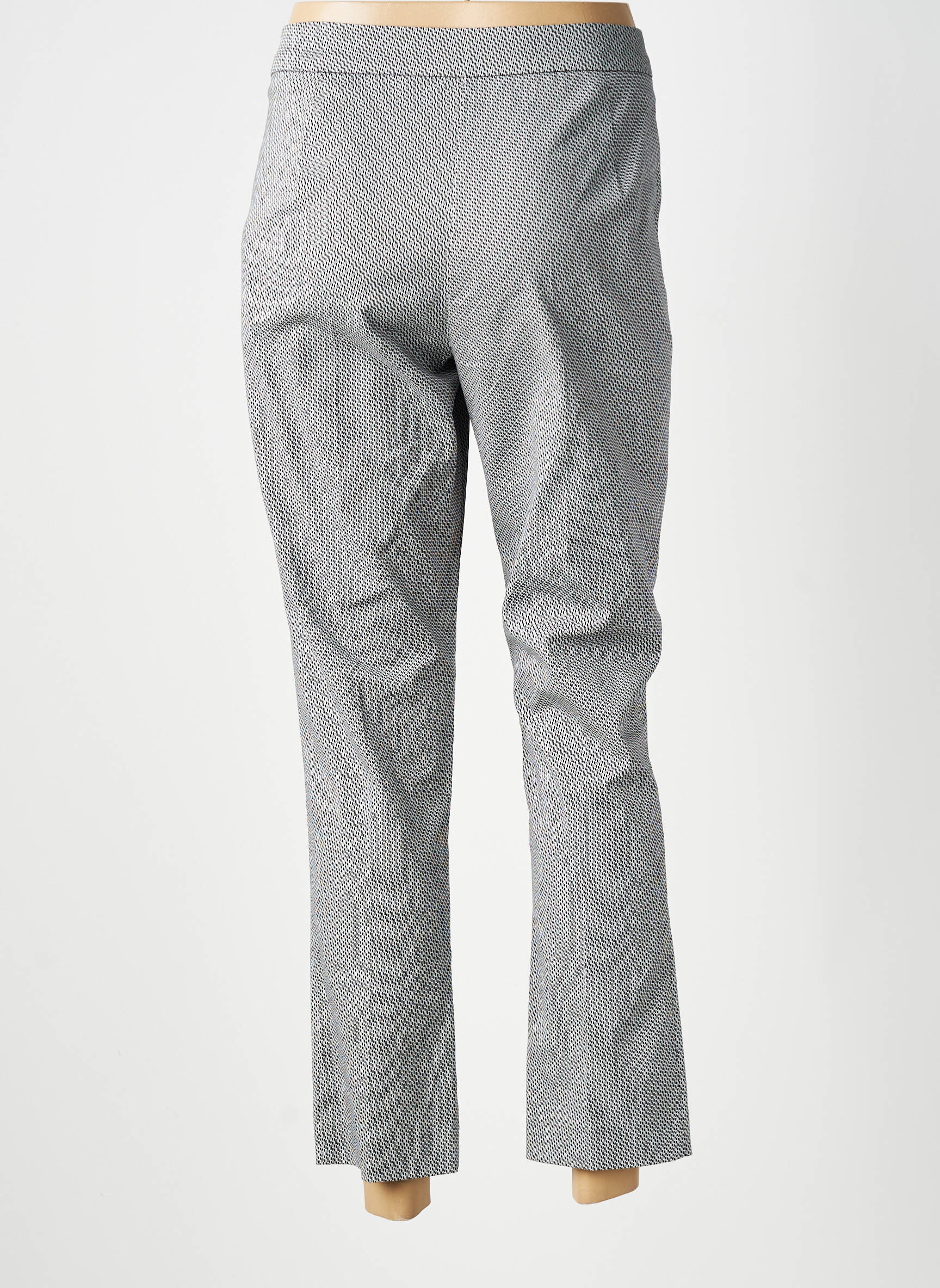 Pantalon 7/8 taille à pinces taille normale noir PERSONA BY MARINA RINALDI femme