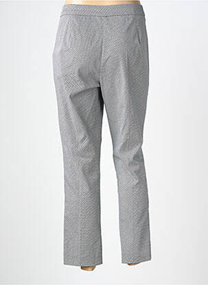 Pantalon 7/8 taille à pinces taille normale bleu PERSONA BY MARINA RINALDI femme