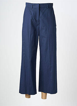 Pantalon 7/8 taille haute taille haute bleu WEEKEND MAXMARA femme