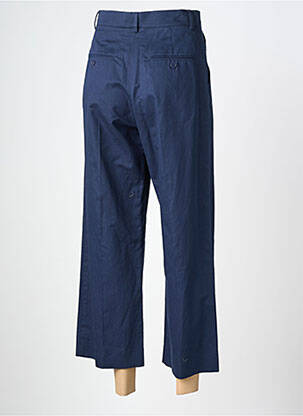 Pantalon 7/8 taille haute taille haute bleu WEEKEND MAXMARA femme