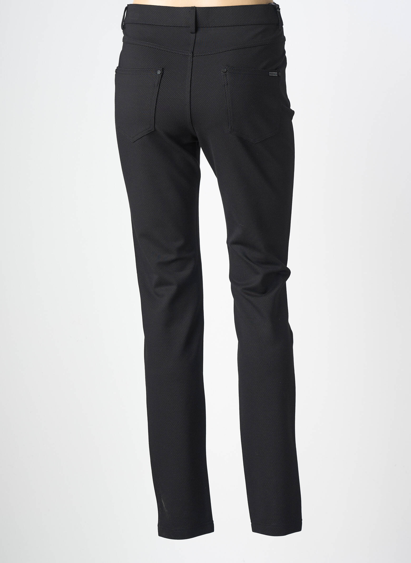 Pantalon slim stretch taille normale noir LCDN femme