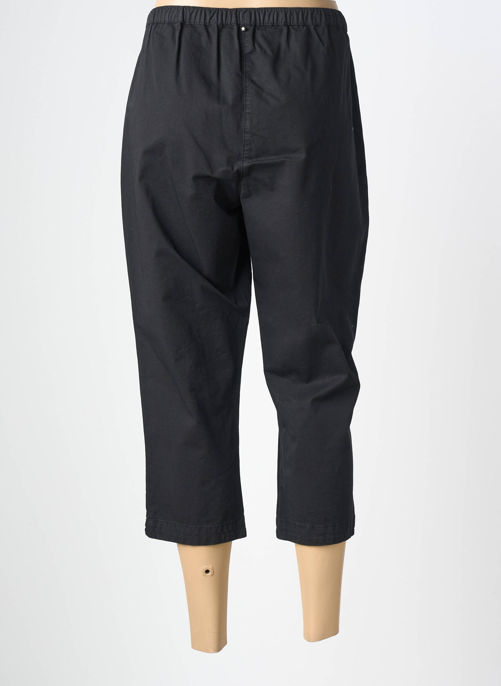 Pantacourt taille élastique taille normale noir MARINA SPORT femme
