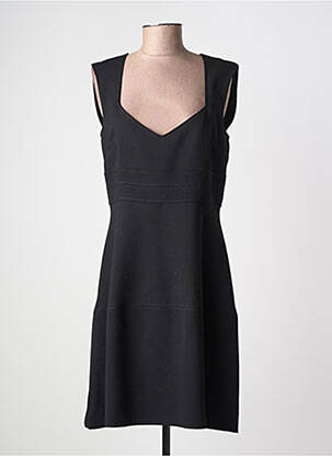 Robe mi-longue sans manche sans manche noir PINKO femme