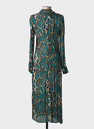 Robe longue manches longues manches longues bleu PINKO femme