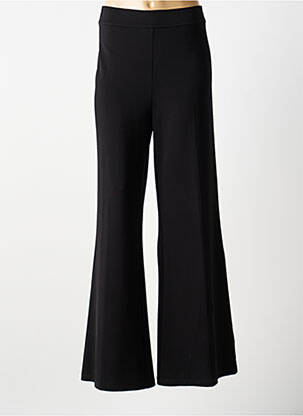 Pantalon flare stretch taille haute noir PINKO femme