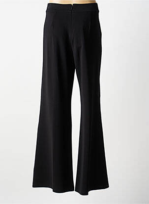 Pantalon flare stretch taille haute noir PINKO femme