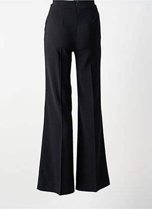 Pantalon flare taille à pinces taille haute noir PINKO femme