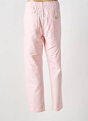 Jeans coupe droite stretch taille normale rose LIU JO femme