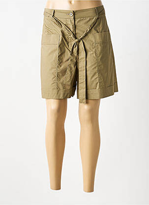 Short taille à pinces taille normale vert LIU JO femme