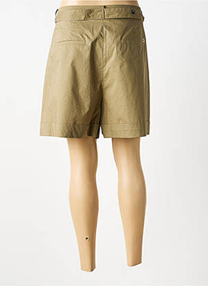 Short taille à pinces taille normale vert LIU JO femme