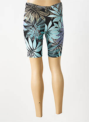 Cycliste slim taille normale noir AU SOLEIL DE ST TROPEZ femme
