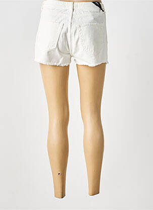 Short tissage denim taille normale blanc PINKO femme