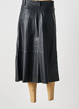 Jupe longue coupe évasée noir OTTOD'AME femme