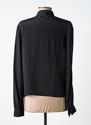 Top coupe fluide manches longues noir PINKO femme