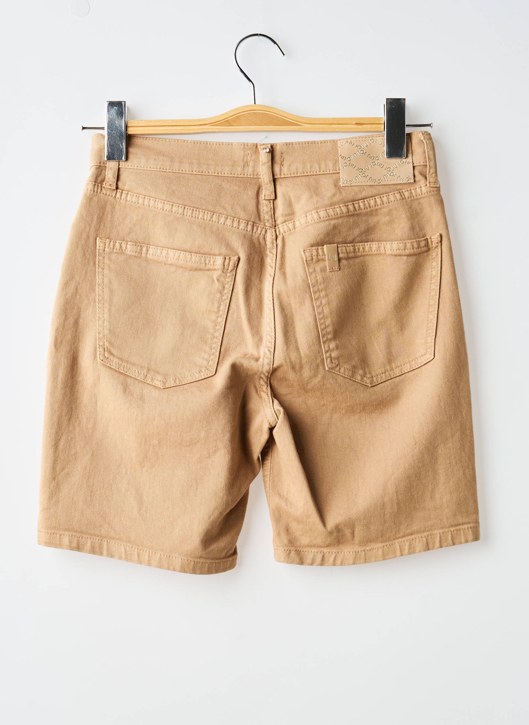 Short tissage denim taille normale beige LIU JO femme