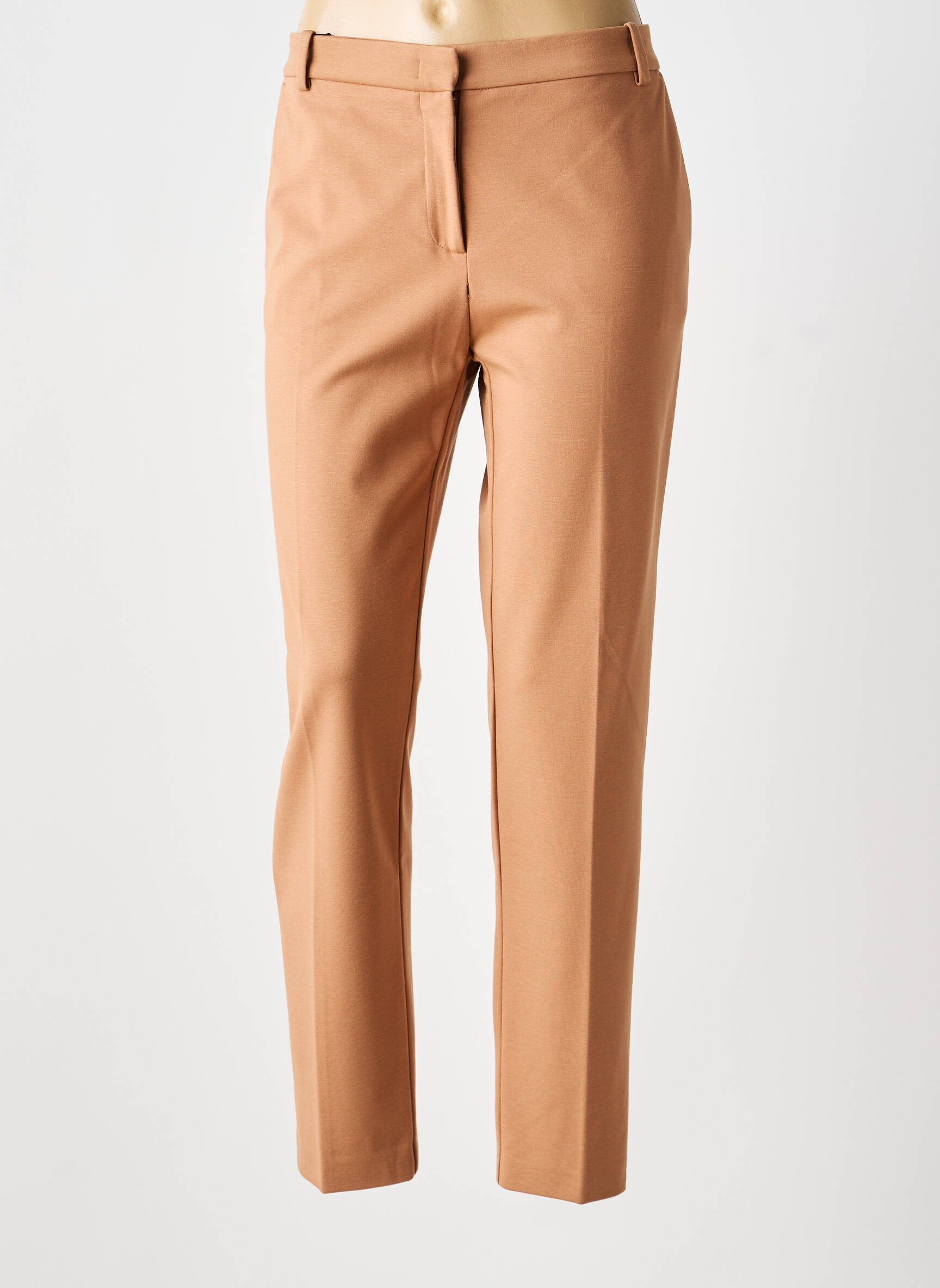 Pantalon chino stretch taille basse orange PINKO femme