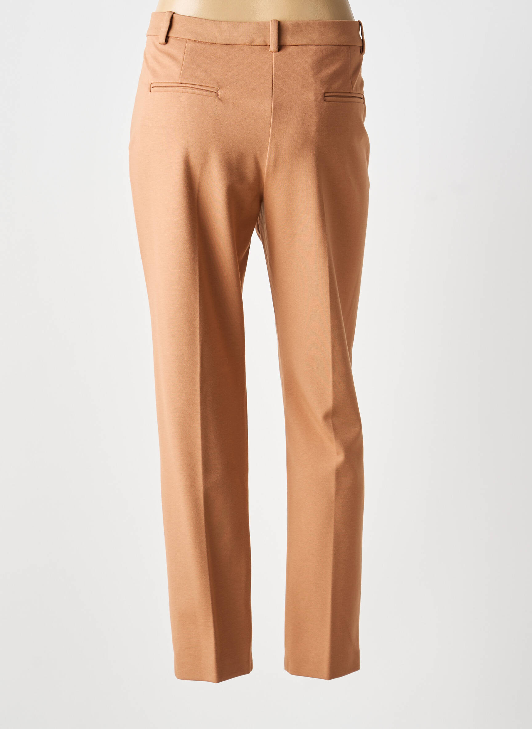Pantalon chino stretch taille basse orange PINKO femme