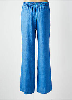 Pantalon droit taille élastique taille normale bleu SCARLET ROOS femme