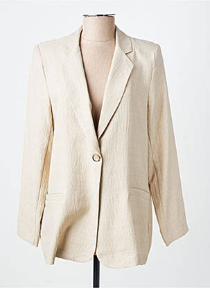 Blazer fausses poches beige SCARLET ROOS femme