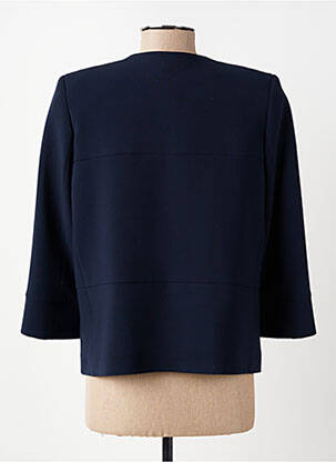 Veste chic poches bleu QUEENIE femme