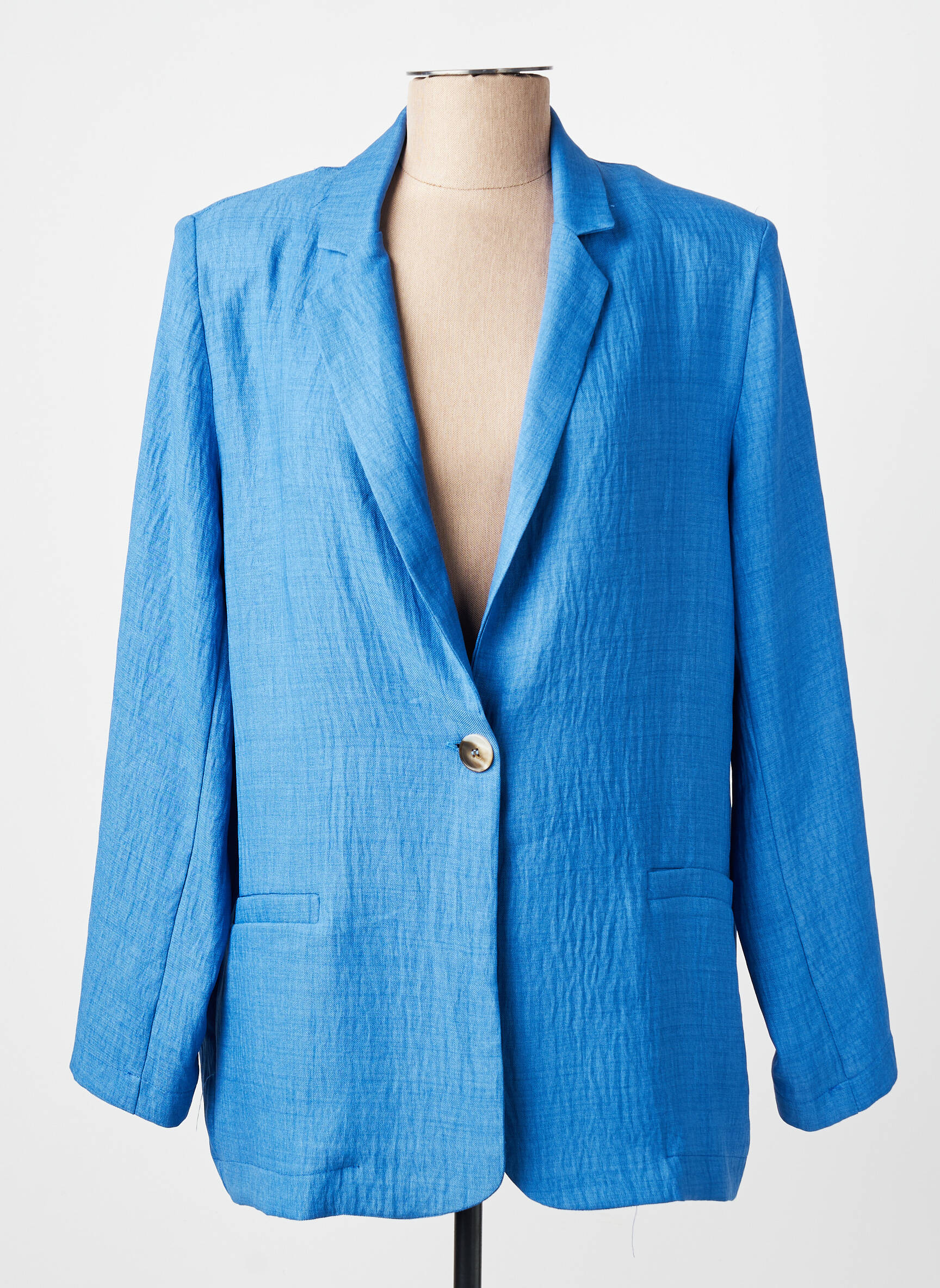 Blazer fausses poches bleu SCARLET ROOS femme
