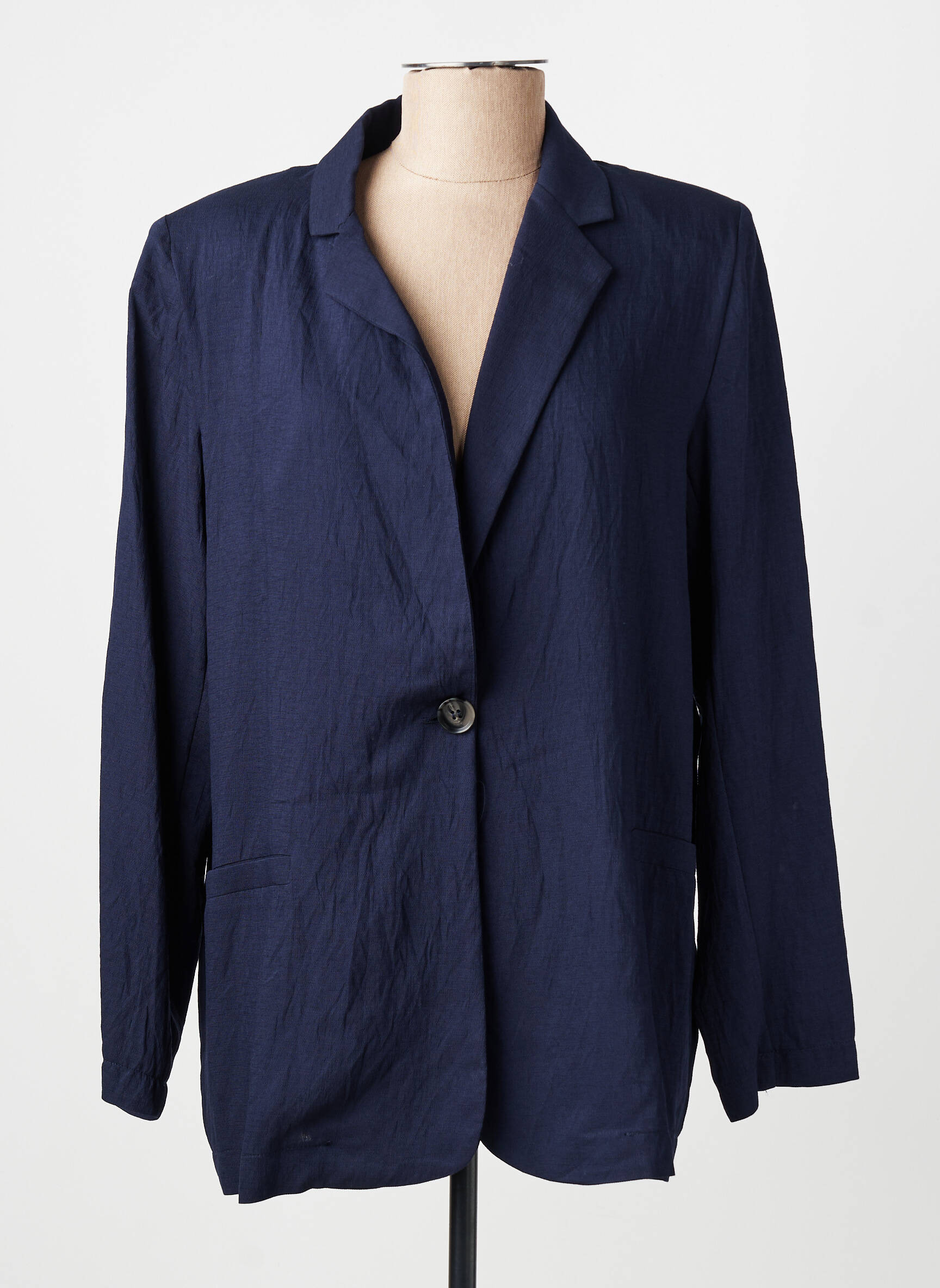 Blazer fausses poches bleu SCARLET ROOS femme