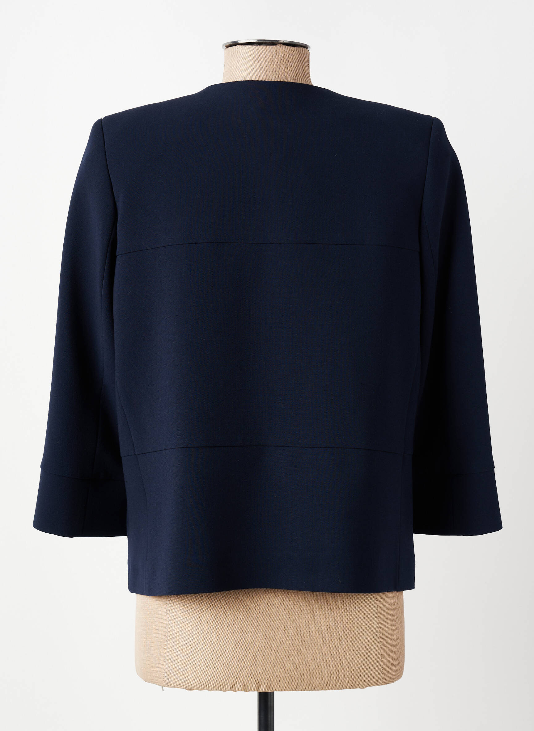 Veste chic poches bleu QUEENIE femme