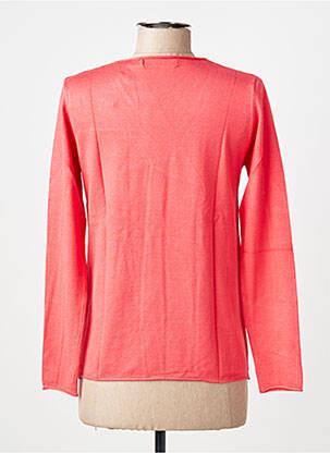 Pull coupe cintrée manches longues rose GIORGIO BARBARA femme
