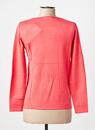 Pull coupe cintrée manches longues rose GIORGIO BARBARA femme