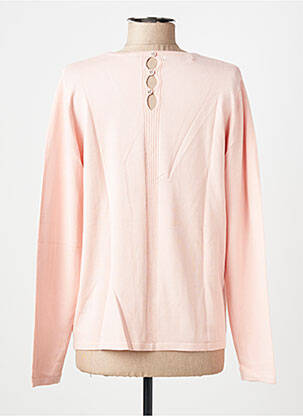 Pull coupe cintrée manches longues rose GIORGIO BARBARA femme