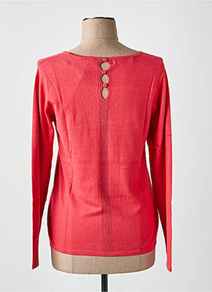 Pull coupe cintrée manches longues rose GIORGIO BARBARA femme