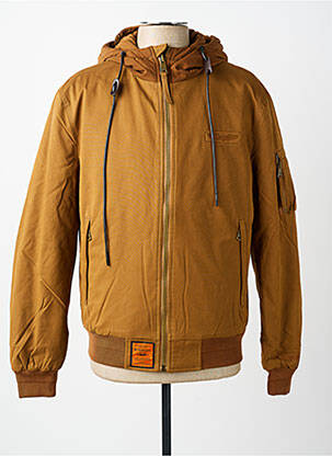 Blouson poches marron BOMBERS homme