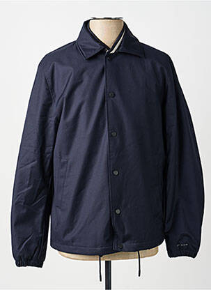 Veste casual fermeture boutonnée sur le devant bleu IKKS homme