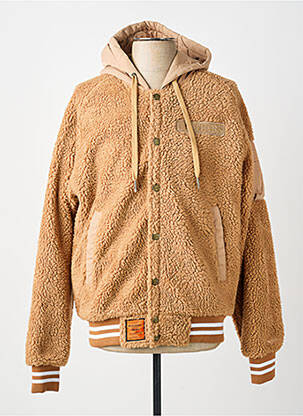 Veste casual resserrée sur le bas marron BOMBERS homme
