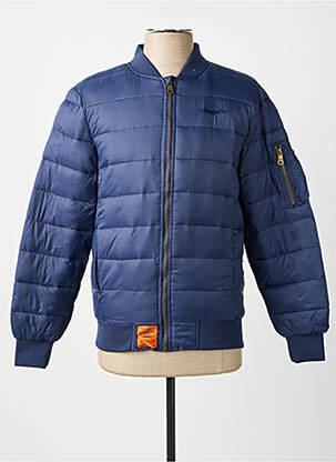 Doudoune manches longues sans capuche bleu BOMBERS homme