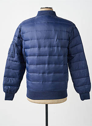 Doudoune manches longues sans capuche bleu BOMBERS homme