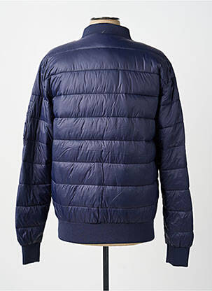 Doudoune manches longues sans capuche bleu BOMBERS homme