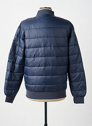 Doudoune manches longues sans capuche bleu fonce BOMBERS homme