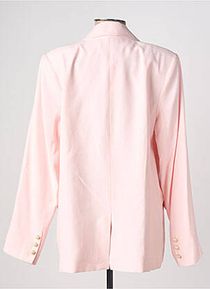 Blazer poignets boutonnés rose ANGE femme