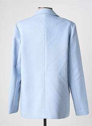 Blazer finition intérieure doublée bleu GRACE & MILA femme