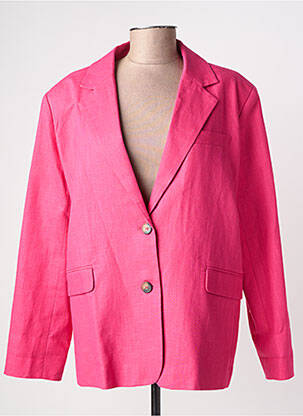 Blazer finition intérieure doublée rose GRACE & MILA femme