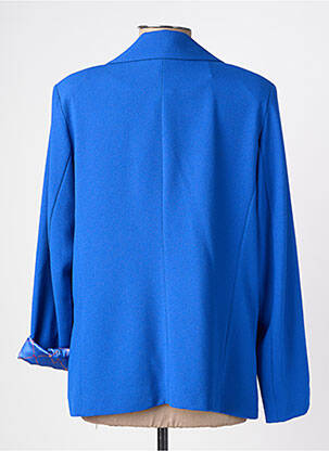 Blazer finition intérieure doublée bleu PAKO LITTO femme