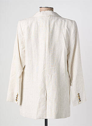 Blazer poignets boutonnés beige JC.SOPHIE femme